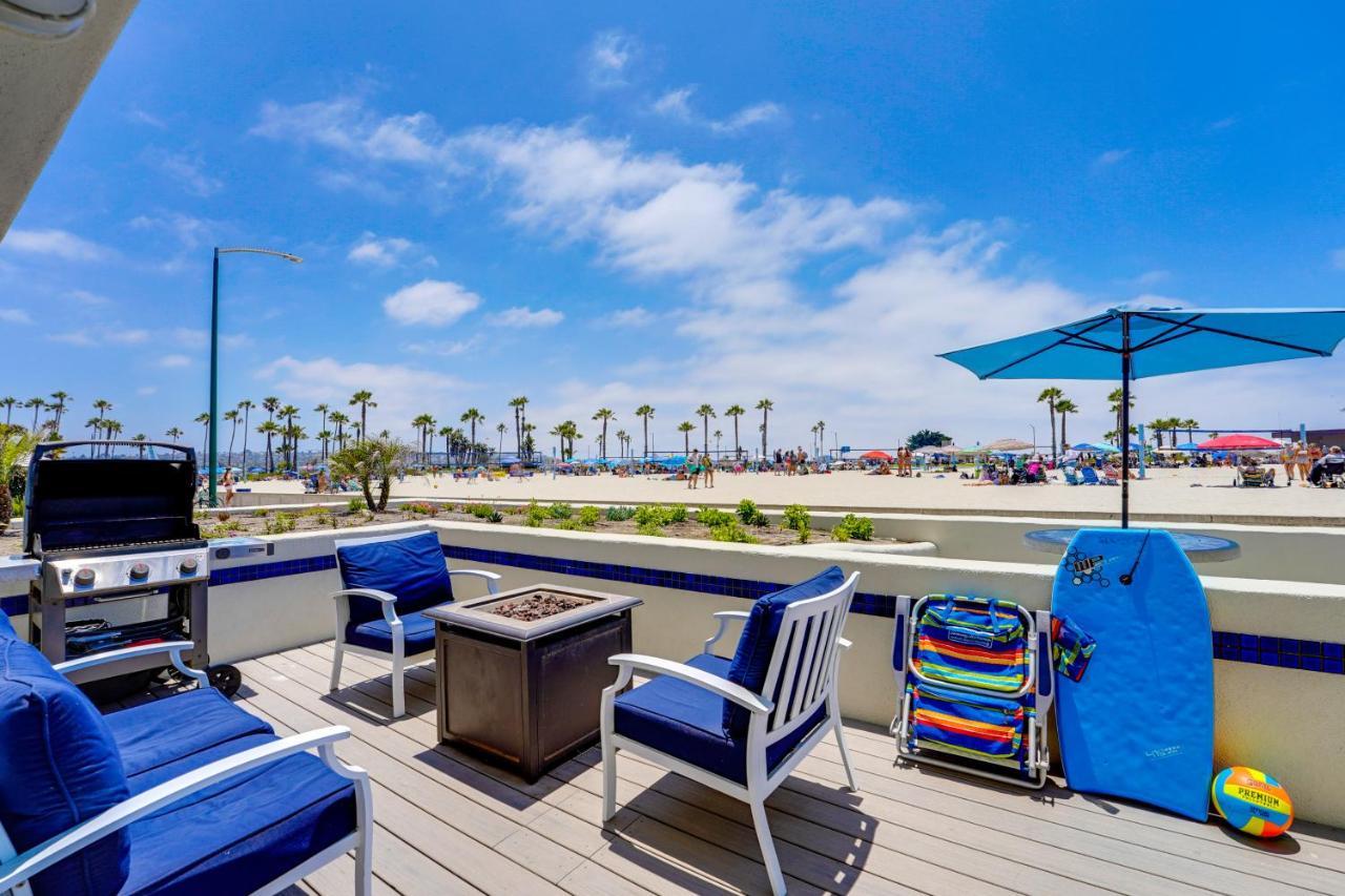 Oceanfront Condo With Front Patio, Gas Grill, Fire Pit - Prime Location!! San Diego Exterior photo