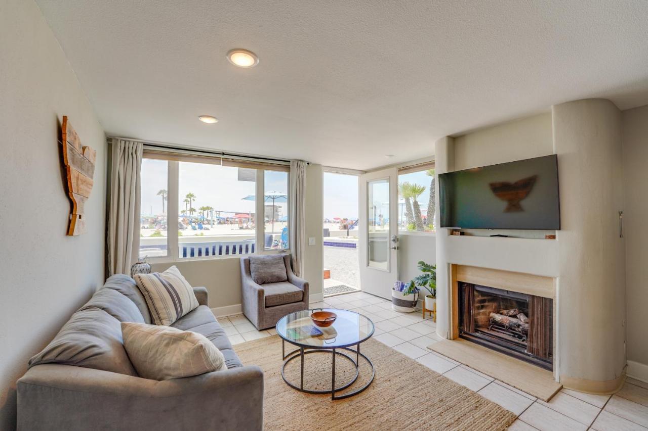 Oceanfront Condo With Front Patio, Gas Grill, Fire Pit - Prime Location!! San Diego Exterior photo